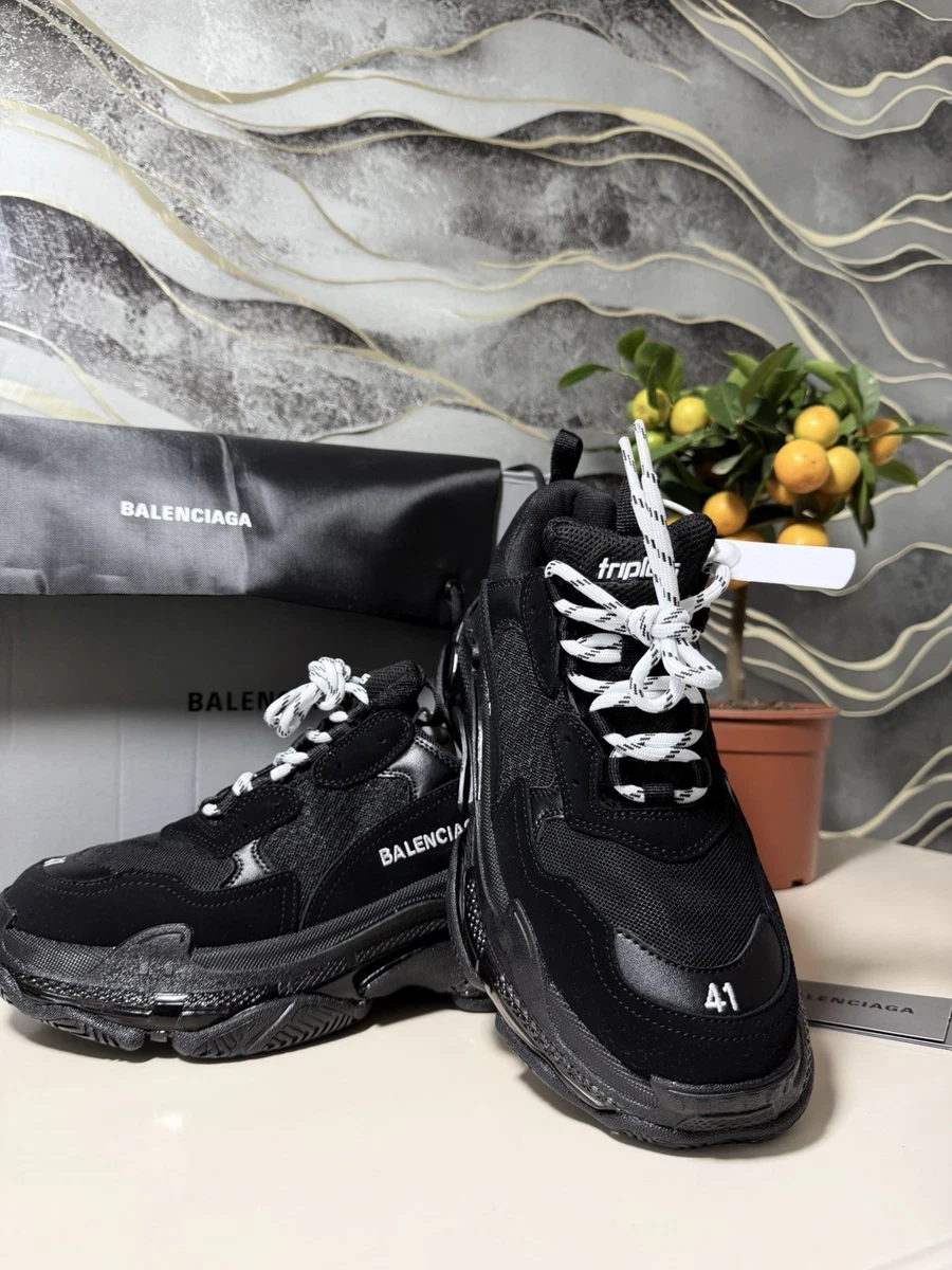 Balenciaga Triple S Black Trainers for Women for sale | eBay UK