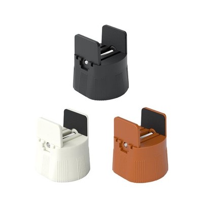 Bed Leg Riser with Adjustable Screw Clamp Lift Block for Cabinet Home Table