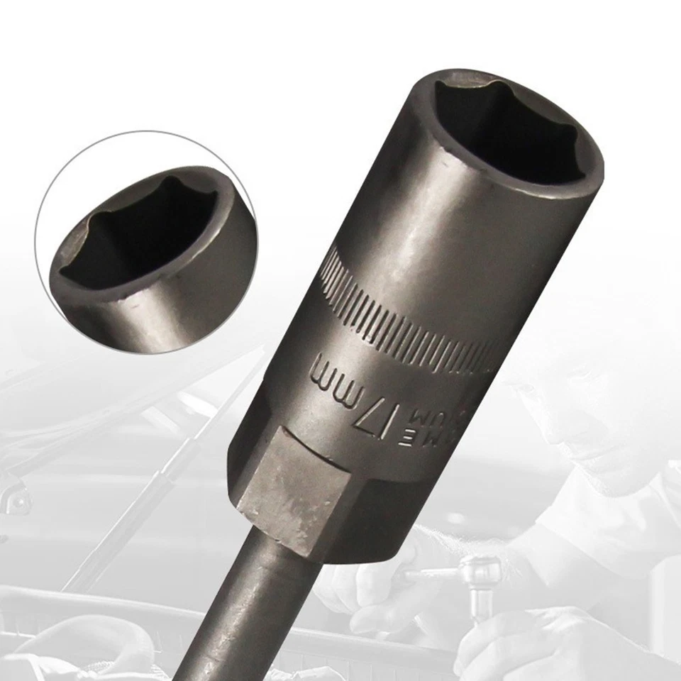 819mm Extra Long Thin Wall Socket 5 Piece Set for Automobiles Mechanics - Image 4 of 4