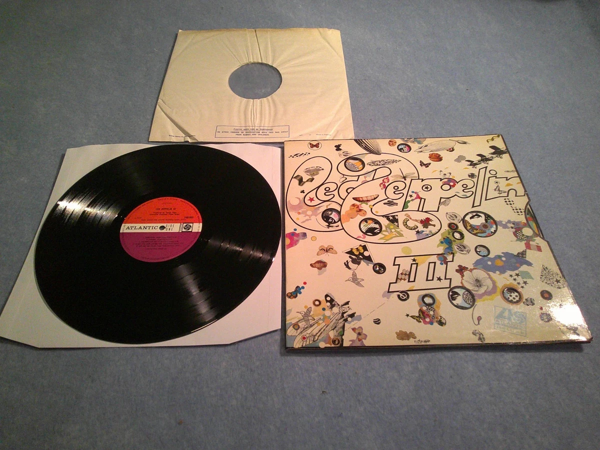 LED ZEPPELIN★III UK Atlantic Red/Maroon Led Zeppelin ‎– Led Zeppelin III (1970) - New LP Record 2008