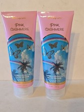 Bath  Body Works 2 Pink Cashmere Ultimate Hydration Body Cream Lotions 8 oz