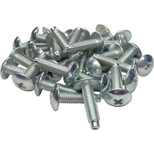   10-32 Zinc Rack Screws 25 Pack - USA Made