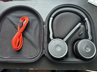 Jabra Evolve 75 Wireless Bluetooth Headset HSC040W; NEW/OPEN BOX