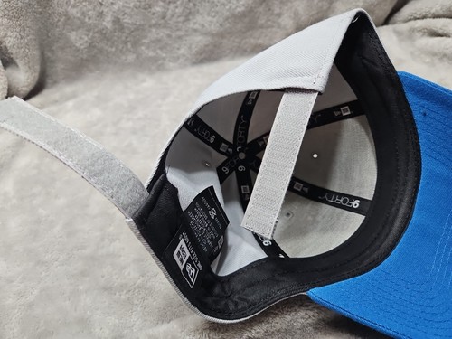 DETROIT LIONS NFL NEW ERA 9FORTY ADJUSTABLE HAT CAP BLUE - Picture 11 of 11