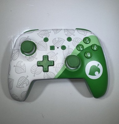 Nintendo Switch PowerA Animal Crossing Wireless Controller Green Leaf Working