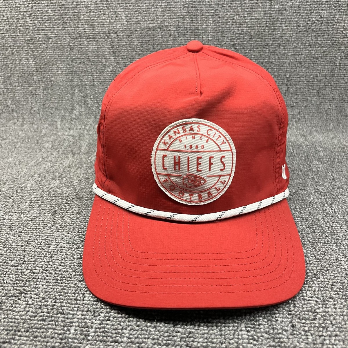 Kansas City Chiefs '47 Brand Hitch Rope Snapback Hat Red Since 1960 Patch NFL