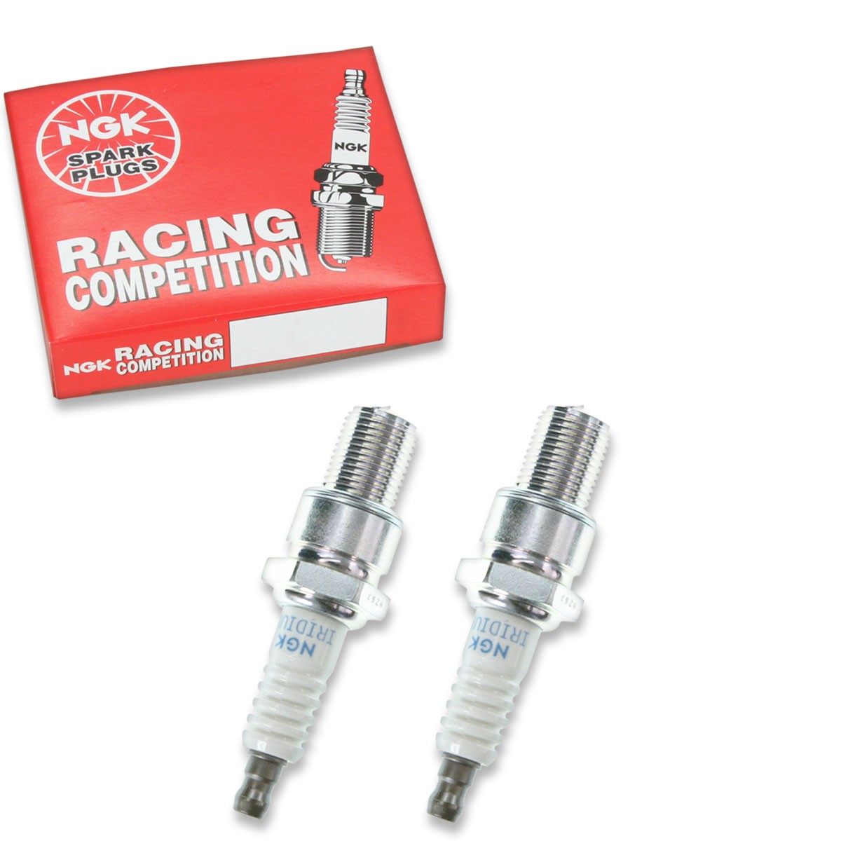 2 pc NGK 7763 R7376-9 Racing Spark Plugs for IW06-27 IW01-27 92070-1276 ra