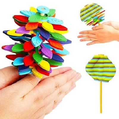 Spinning Candy Flower Toy for Kids - Lollipop Shaped Hand Fidget Spinner.