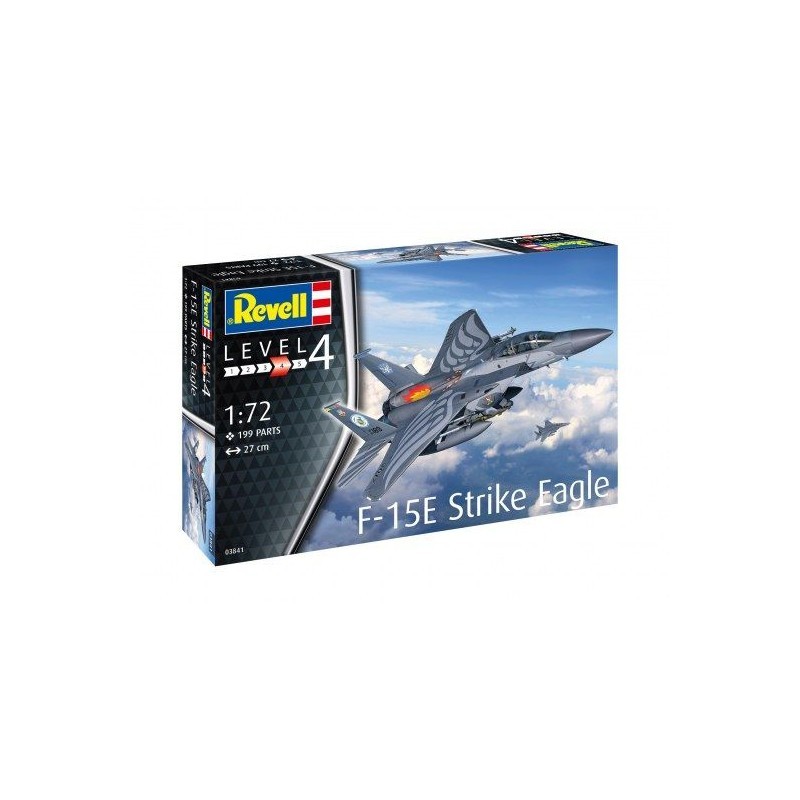 Kit de modélisme Revell F-15E Strike Eagle avec peinture de précision pour détails réalistes