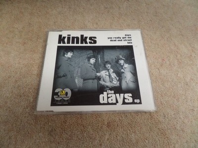 CD SINGLE - THE KINKS DAYS EP - DAYS YOU REALLY GOT ME DEAD END STREET LOLA