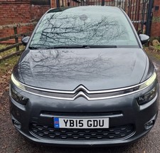 Citroen C4 Picasso 1.6 Blue Hdi Diesel. 7 Seater. Grey.