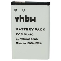 Akku FüR Simvalley PX-3909-675 PX-3371-912 900Mah