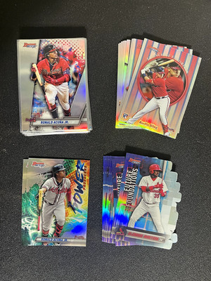 2019 Bowman's Best Baseball Refractor and Insert Choose Pick Your Card