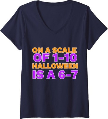 Funny Middle School Generation Alpha Gen Slang Ladies' V-Neck Tshirt