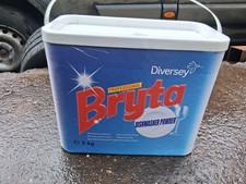 DIVERSEY BRYTA MACHINE DISHWASHING WASHER POWDER 5KG