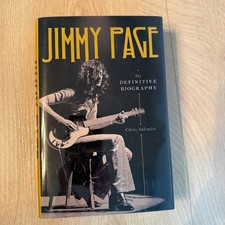 Jimmy Page The Definitive Biography Chris Salewicz Led Zeppelin Hardcover Book