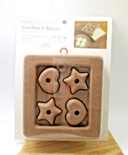 3coins Heart star pan bread mold cutter Sandwich maker For bento Lunch box