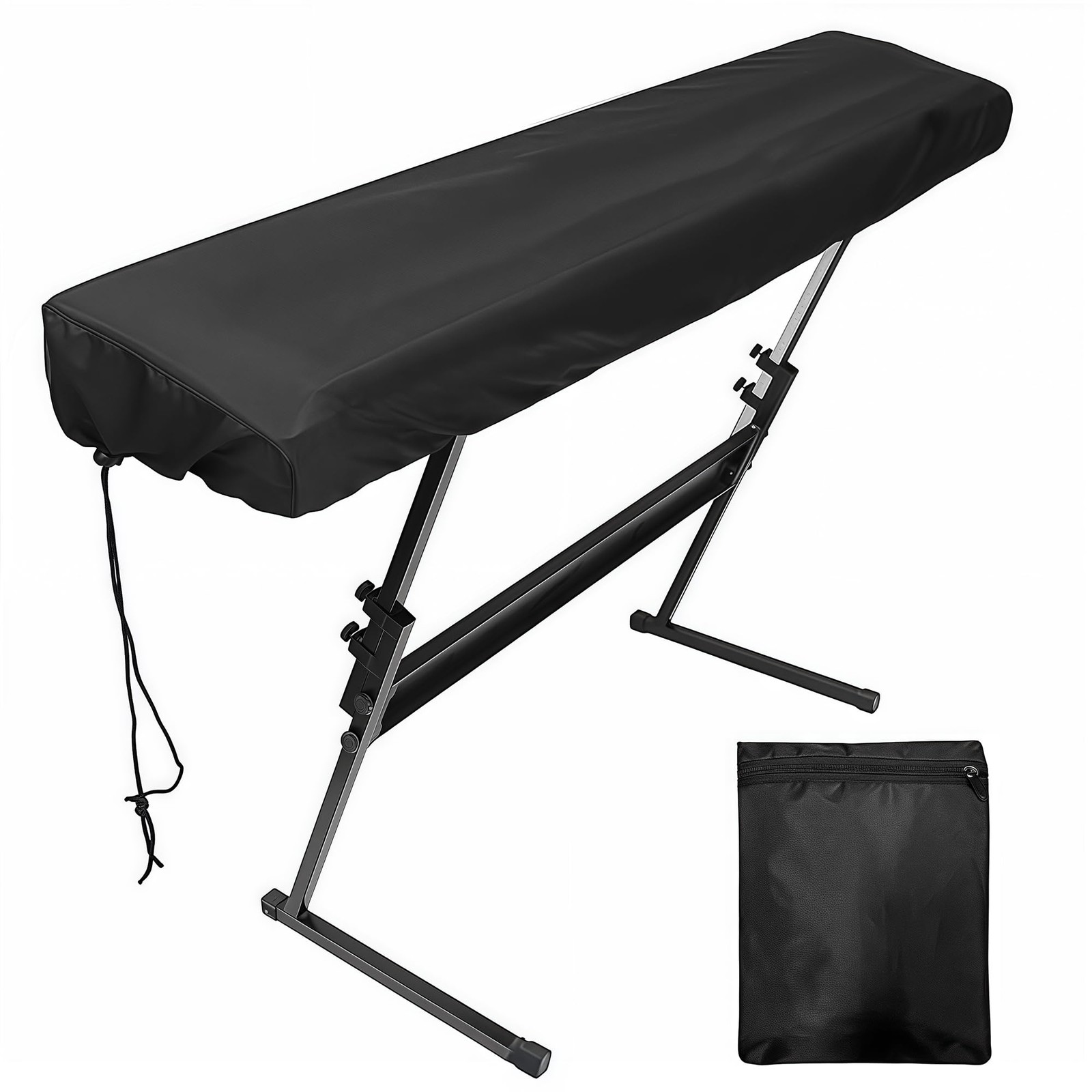 Housse pour piano 88 touches en velours de protection premium