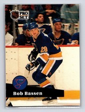 1991-92 Pro Set - Bob Bassen #221 St. Louis Blues Hockey Card