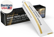 White Gelcoat Repair Kit for Boats UV Resistant Fiberglass Hull Cracks