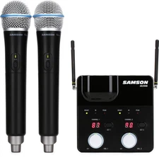 Samson Concert 288m Handheld Dual-Channel Wireless System with Q8x Microphone -