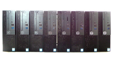 LOT OF 08 | Dell OptiPlex 3070 SFF | i5-9500 3.00GHz | 8GB RAM 256GB WIN 11 PRO