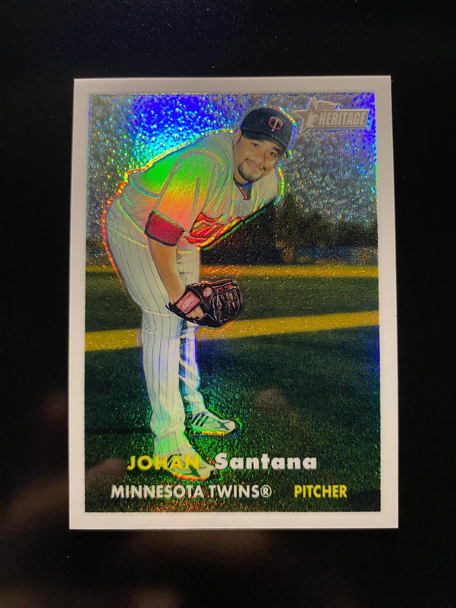 Johan Santana Baseball Serial Numbered Sports Trading Cards 