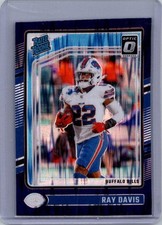 2024 Donruss Optic #283 Ray Davis Purple Shock