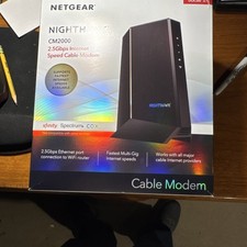 NETGEAR Nighthawk CM2000 DOCSIS 3.1 Cable Modem 2.5Gbps xfinity Spectrum COX