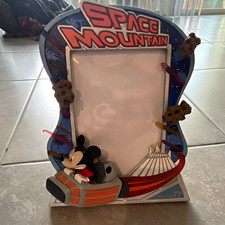 Disney Space Mountain Mickey Mouse Photo Frame with On/Off Switch