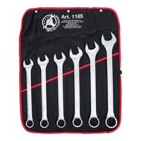 BGS Do It Yourself Maul-RingschlüSsel-Satz XXL SW 34 - 50 Mm 6-Tlg.