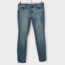 DKNY Ave. B Ultra Skinny Size 8 Light Wash Straight Leg Mid Rise Jeans Pants