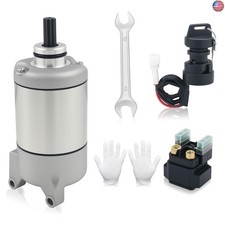 Starter Motor for Yamaha Bruin 350 2004-2006, Wolverine 350 2006-2009, YFM35