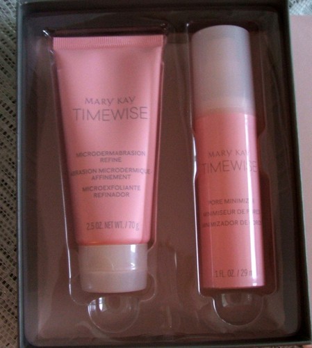 Mary Kay TimeWise Mikrodermabrasion Plus Set Verfeinern & Porenminimierer NEU IM KARTON - Bild 2 von 3