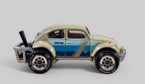 VOLKSWAGEN BAJA BUG BEETLE Diorama Collectible DieCast Model 1:64 Green LOOSE - Picture 6 of 8