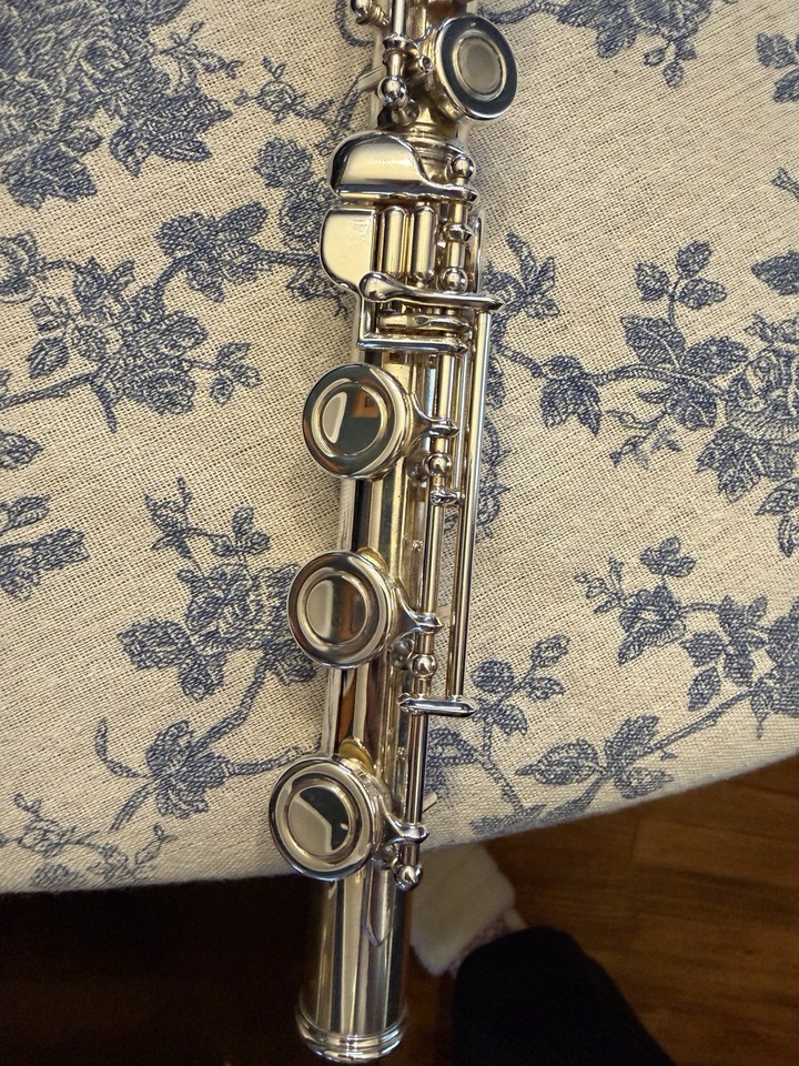 Sterling Silver Armstrong 303B Open Hole Flute B Foot With Stands | eBay