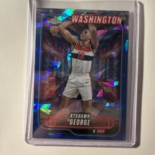 2024-25 Topps Chrome Sapphire Kyshawn George RC #158 Wizards