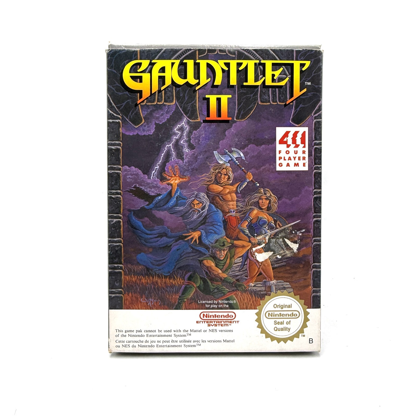 Gauntlet II Nintendo NES COMPLET FRA PAL B CIB