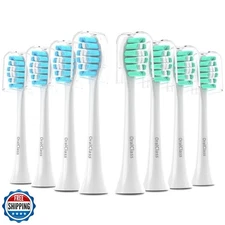 OralClass Replacement Toothbrush Heads for Philips Sonicare Click-on Handles,