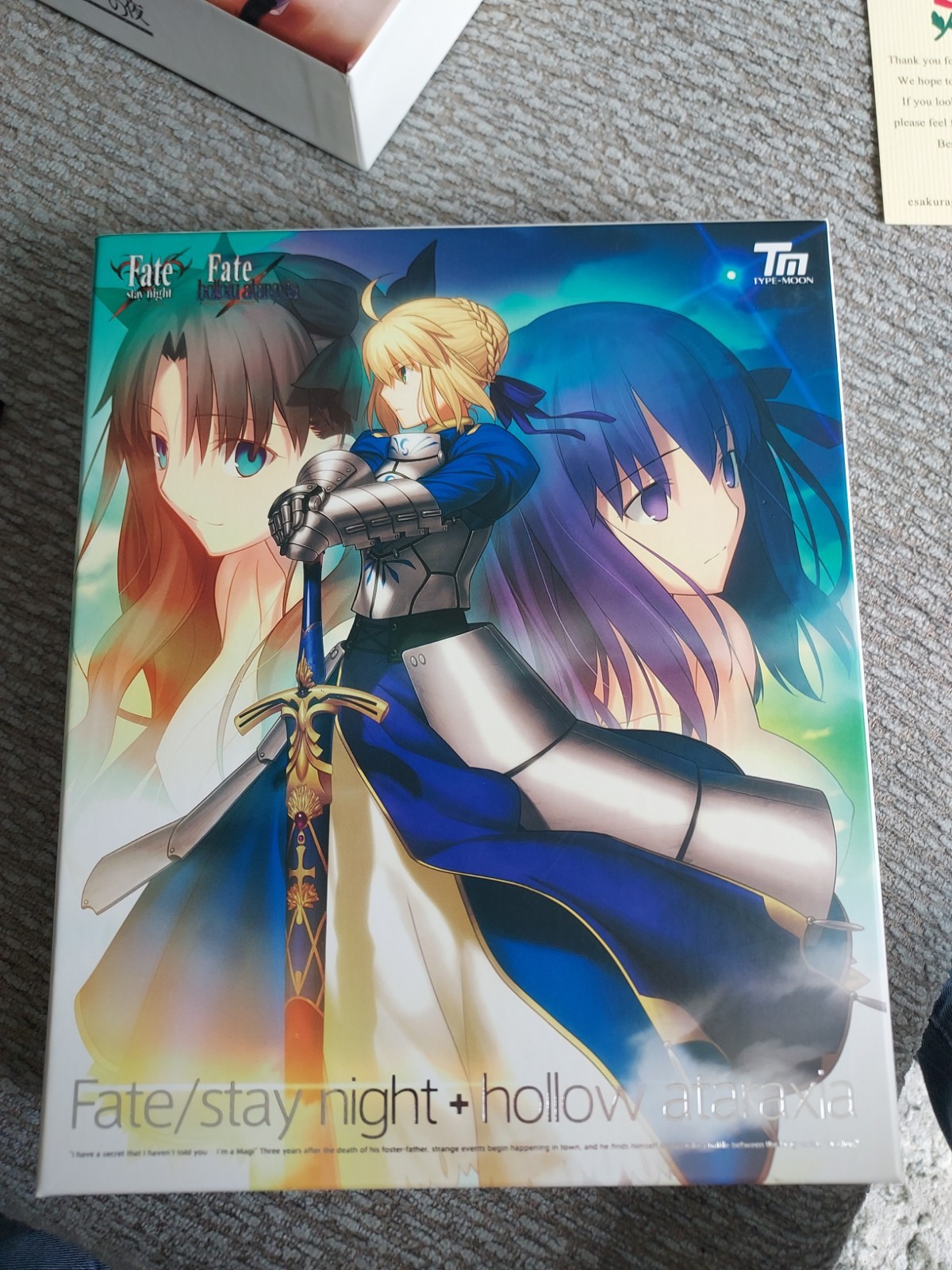 fate stay night hollow ataraxia edición limitada edición aniversario novela visual