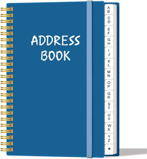Address Book with Alphabetical Tabs - Telephone  Address Book with Address