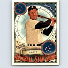 2019 Topps Allen & Ginter Al Kaline #BSS-10 Baseball Star Signs Detroit Tigers