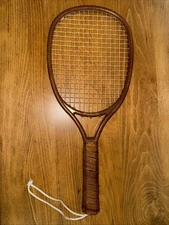 Vintage Trenway Products Brown Racquetball Racket  San Diego Made In USA