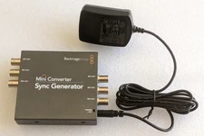 Blackmagic Mini Converter Sync Generator with Power Supply