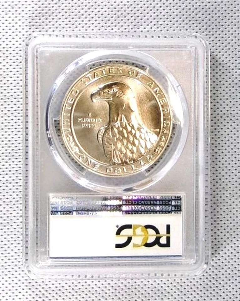 1983-D Olympic Discus Commemorative Silver Dollar PCGS MS69 Los Angeles #B0955 - Image 2 of 2