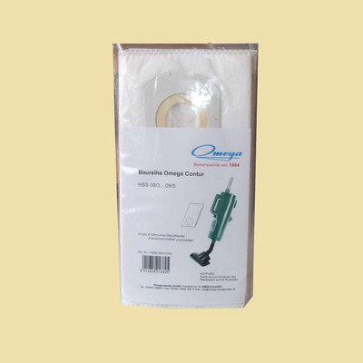 1 Packung eta / Omega Staubbeutel passend für Serie Contur (Basic, Plus u. 1400)