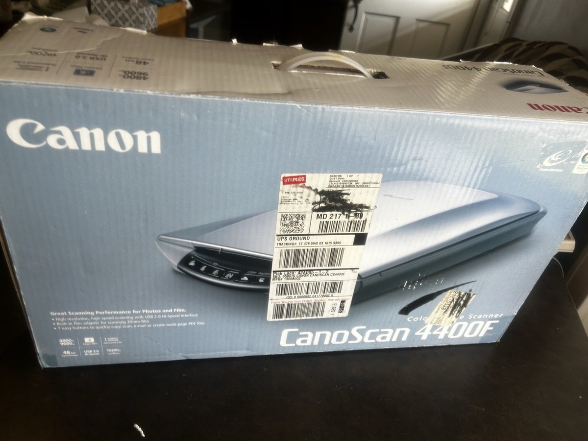 Canon CanoScan 4400F Flatbed Scanner for sale online | eBay