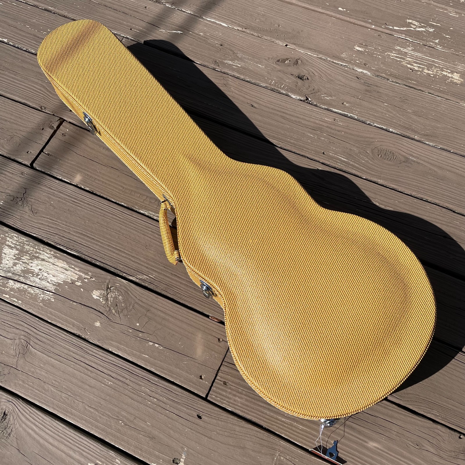 Custodia rigida per chitarra elettrica ad arco per chitarre Les Paul stile LP, bloccabile