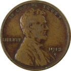 1913 S Lincoln Wheat Cent F Fine Penny 1c Coin Collectible SKU:I25974