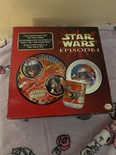 Star Wars Episode 1 Zak Designs 3-piece Dinnerware Set PODRACE Anakin Sebula
